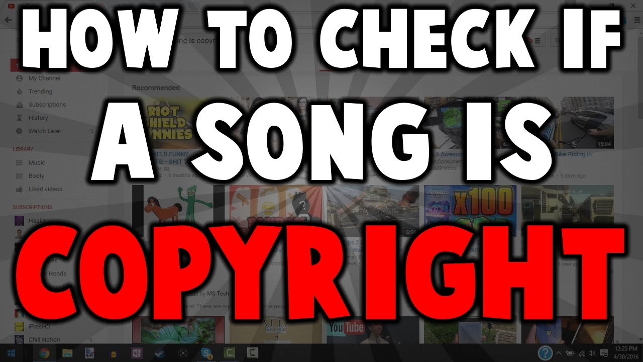 is this song copyrighted checker